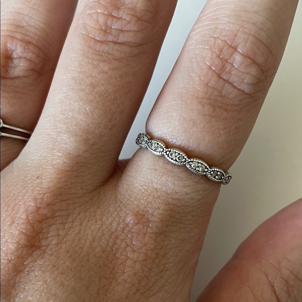 Pandora Sterling Silver size 7 Ring